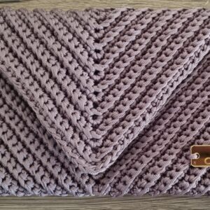 Πλεκτό clutch τσαντάκι