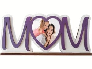 Laser Cut Mothers Day Photo Picture Frame Mom Birthday