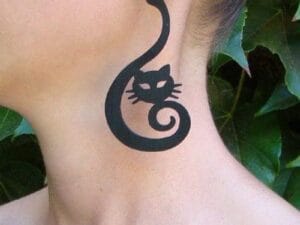 Laser Cut Cat Earrings