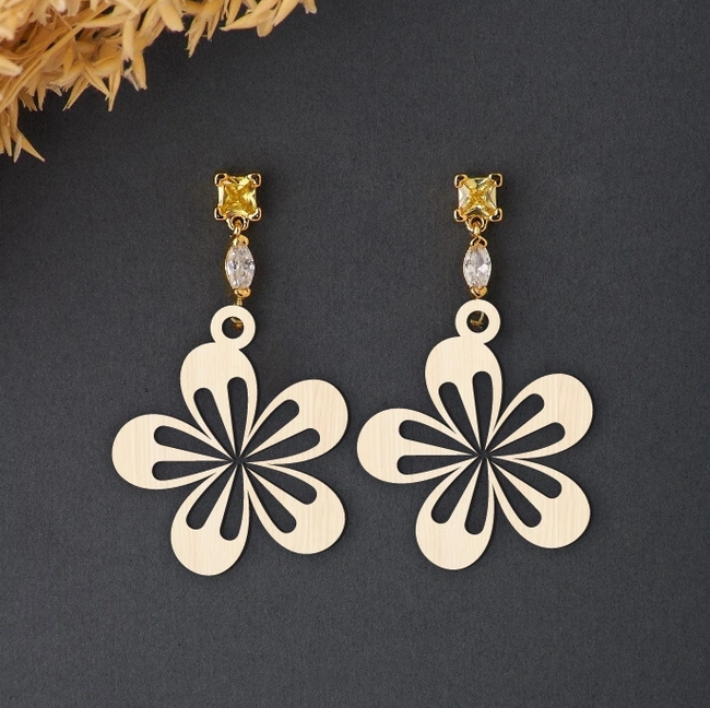 Flower Earrings E0025434 1 Flower Earrings E0025434