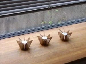 Laser Cut Candle Stand