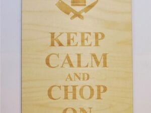 Laser Cut Chopping Board
