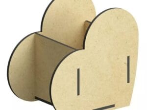 Laser Cut Heart Shape Candy Box