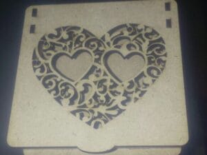 Laser Cut Wooden Gift Box