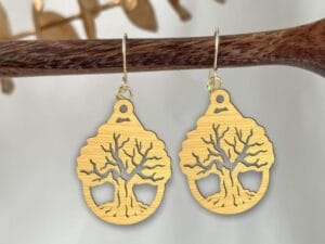 Tree earrings E0021111