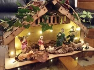 Laser Cut Christmas Creche Nativity