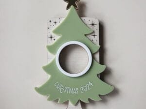 Laser Cut Christmas Photo Frame