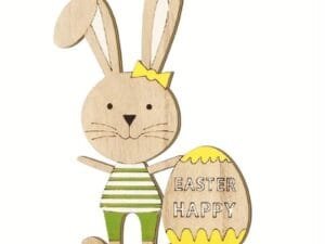 Laser Cut Easter Bunny Decoration