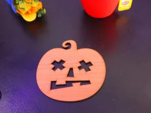 Laser Cut Halloween Drink Coasters