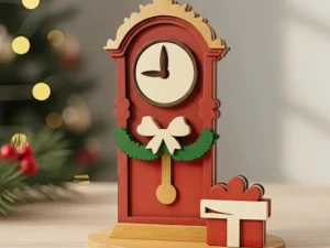 Christmas clock