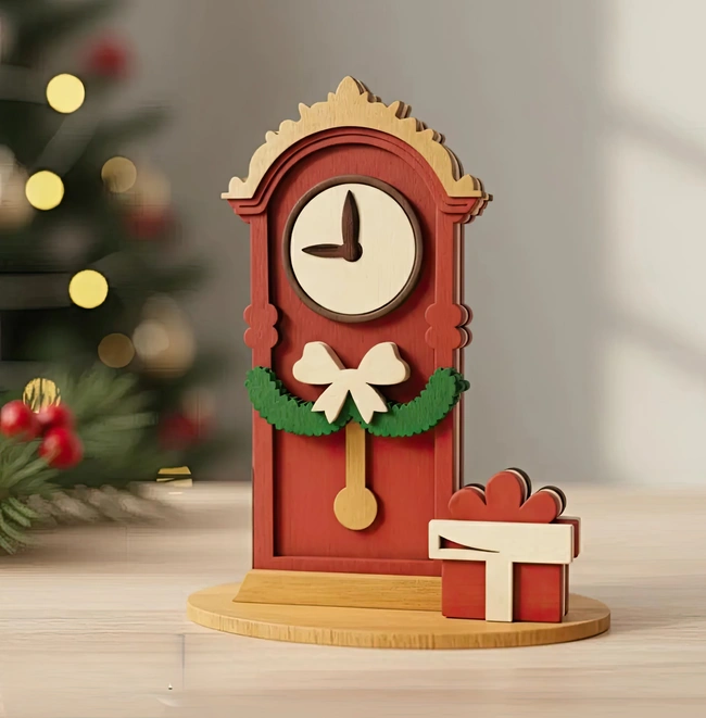 Christmas clock 1 Christmas clock