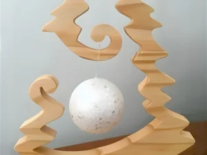 Christmas tree bauble holder