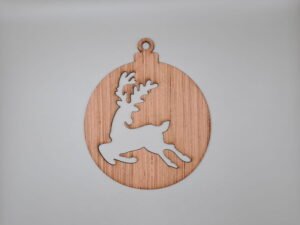 Laser Cut Reindeer Christmas