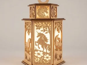 Laser Cut Unicor lantern